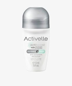 مام رولی دئودورانت اکتیول نقره ای Activelle anti-perspirant Deodorant Roll-On