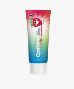 خمیر دندان کودک با طعم توت فرنگی optifresh