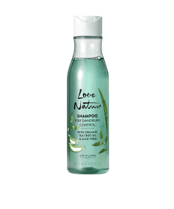 شامپو چای سبز و آلوئه ورا لاونیچر LoveNature برای کنترل شوره