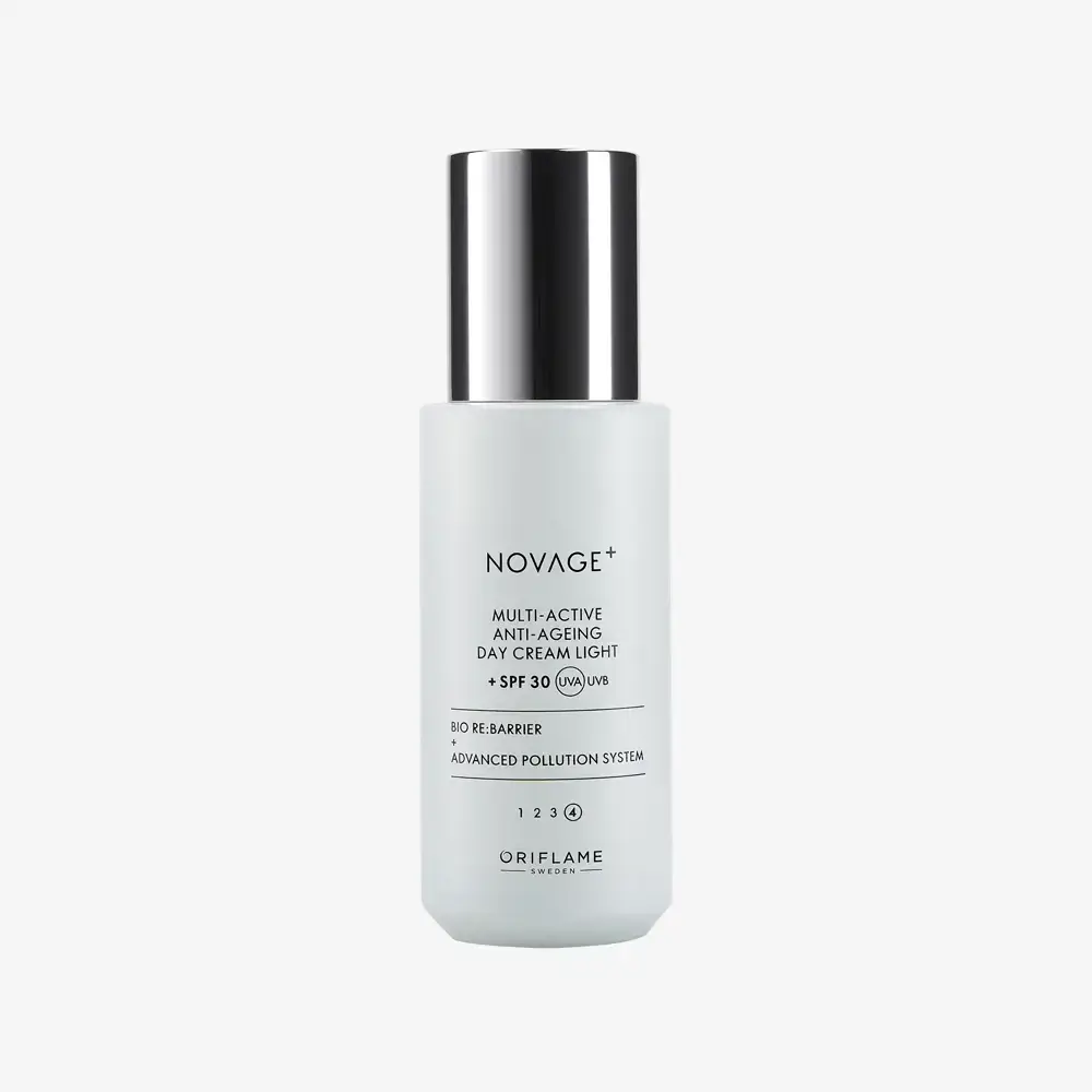 کرم روز ضدپیری مالتی اکتیو لایت نوایج NOVAGE+ Multi-Active Anti-Ageing Day Cream Light SPF30
