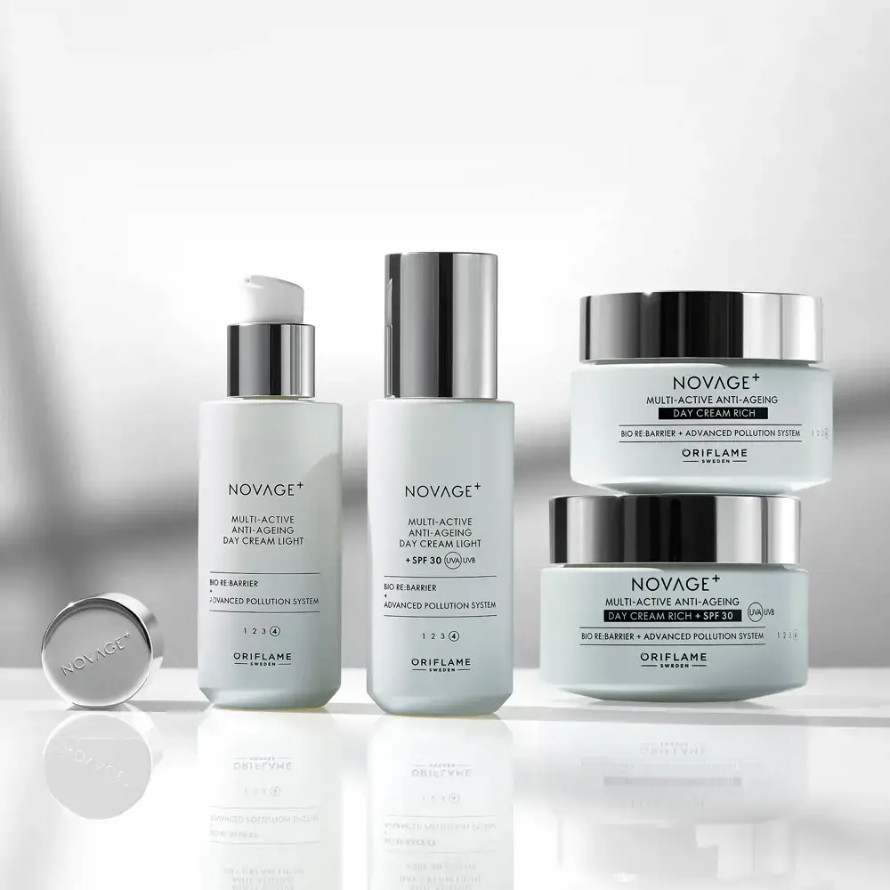 کرم روز ضدپیری مالتی اکتیو لایت نوایج NOVAGE+ Multi-Active Anti-Ageing Day Cream Light SPF30 - Image 8